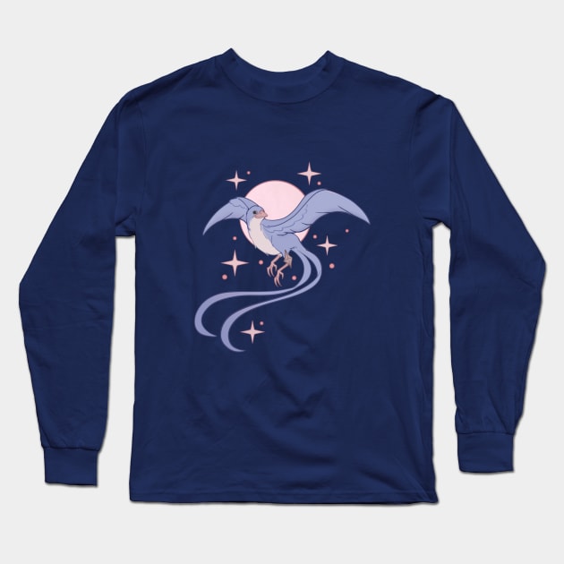 FFXIV - Starbird (Dark) Long Sleeve T-Shirt by Thirea